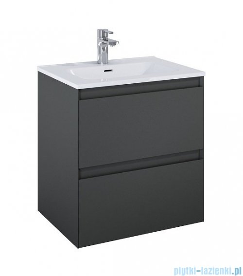 Elita Split szafka podumywalkowa 60x63x46cm Anthracite mat 168142
