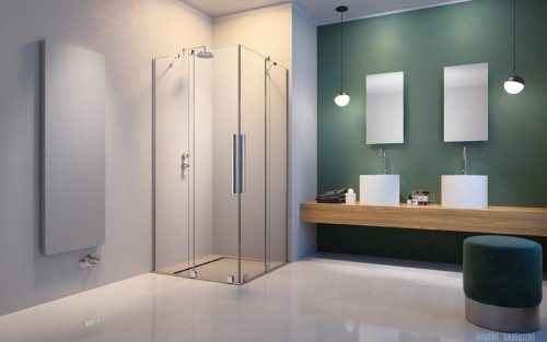 Radaway Furo KDD kabina 100x110cm szkło przejrzyste 10105100-01-01L/10105110-01-01R