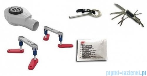 Wiper New Premium Tivano Odpływ liniowy z kołnierzem 50 cm syfon drop 35 mat 500.0098.03.050
