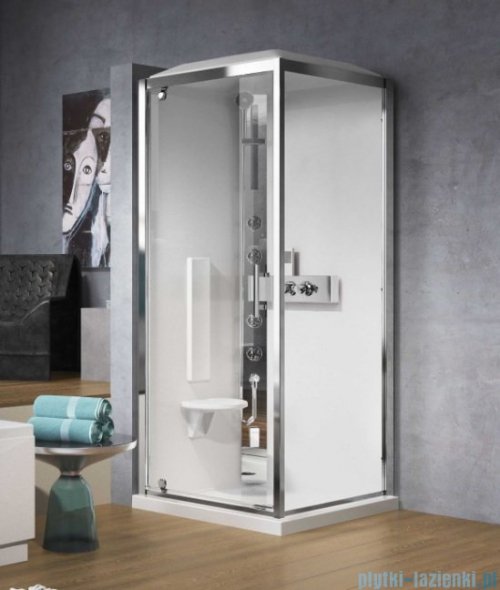 Novellini Glax 3 GF90 kabina standard 90x90 chrom GL3GF90T-1K