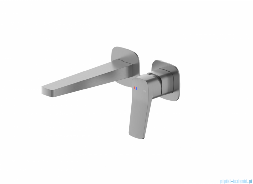 KFA MALAGA GUN METAL GREY bateria umywalkowa podtynkowa grafit szczotkowany 4529-810-61 