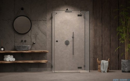 Radaway Essenza Pro Brushed GunMetal Kdj+S kabina 70x110x70cm prawa szczotkowany grafit 10097311-92-01R/10098070-01-01/10098070-01-01