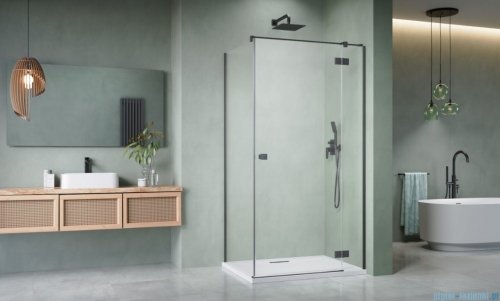 Radaway Essenza 8 Brushed GunMetal Kdj kabina 110x70cm prawa szczotkowany grafit 10480712-01-01R/10470337-92-01R/10113070-01-01