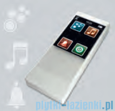 Novellini Nexis kabina prysznicowa z hydromasażem 120x80 lewa wenge NEXA120ST5-1KV