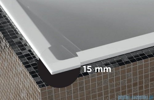 Besco Avita Slim 180x80cm wanna asymetryczna lewa #WAV-180-NLS