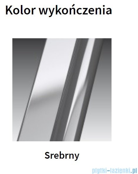Novellini Glax 3 standard kabina prysznicowa 120x90 lewa srebrny GL32P290ST-1B