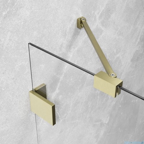 Radaway Essenza Pro Brushed Gold Dwj drzwi wnękowe 120cm prawe szczotkowane złoto 10099120-99-01R 