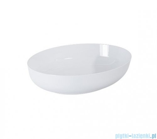 Elita Metis umywalka nablatowa ceramiczna 52x39cm biała 145056