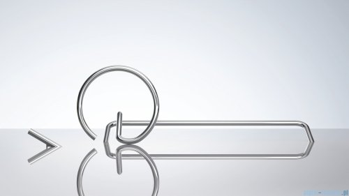  Deante SILIA Wieszak na ręcznik ścienny okrągły chrom ADI_0611