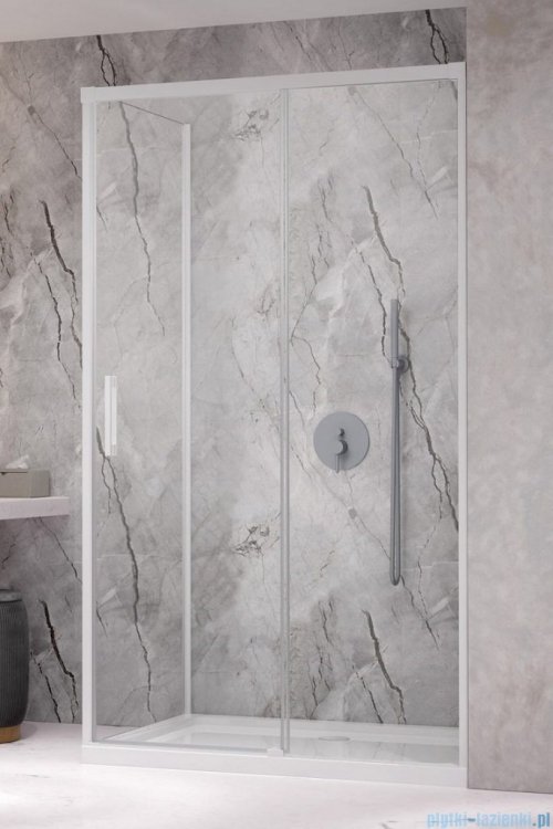 Radaway Idea White Kdj kabina 140x120cm prawa szkło przejrzyste 387044-04-01R/387054-04-01L