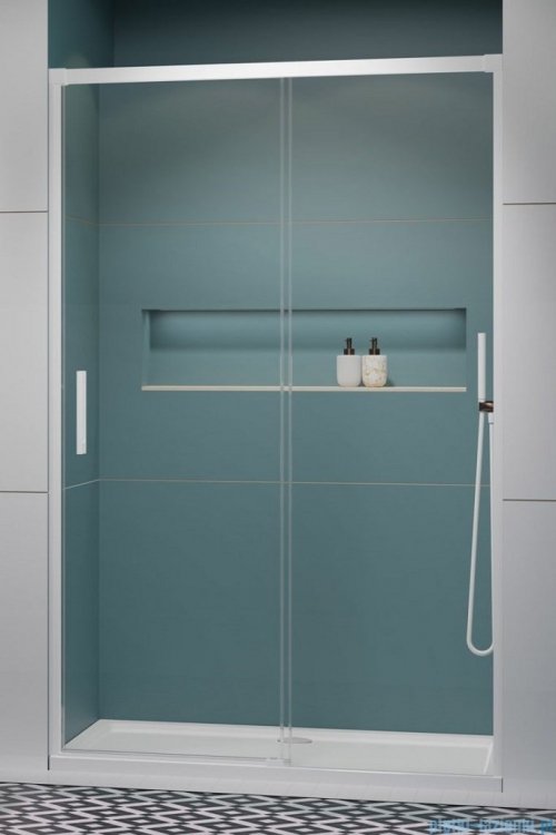 Radaway Idea White Dwj drzwi 135cm prawe szkło przejrzyste 387024-04-01R