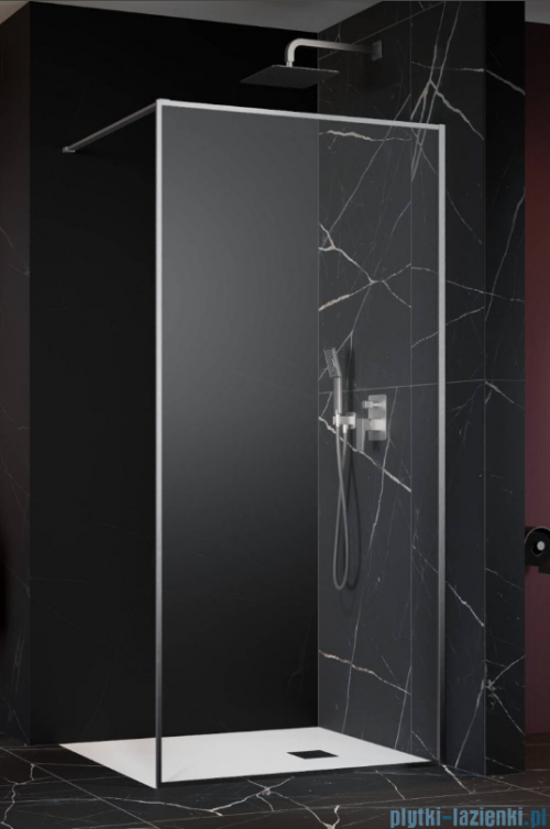 Radaway Modo F II Brushed Nickel kabina Walk-in 90x201cm Szczotkowany Nikiel szkło przejrzyste 10409094-91-01