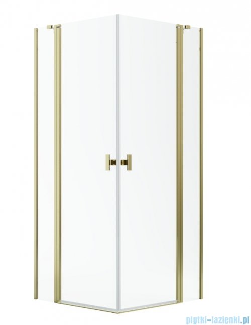 Radaway Nes Kdd II Gold kabina 90x90cm złoty połysk 10031090-09-01L/10031090-09-01R