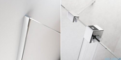 Radaway Furo KDJ RH kabina 90x70cm lewa szkło przejrzyste 10104442-01-01LU/10110460-01-01/10113070-01-01