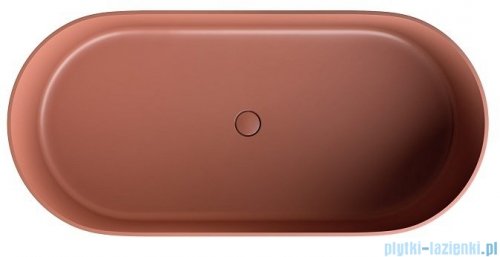 Omnires Ovo M+ wanna wolnostojąca 160x75 cm terracotta OVOWWTE
