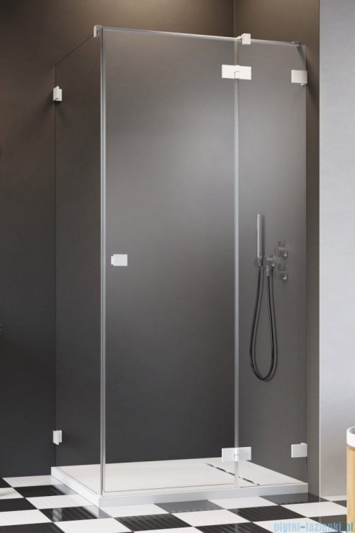 Radaway Essenza Pro White Kdj kabina 90x110cm prawa szkło przejrzyste 10097090-04-01R/10098110-01-01