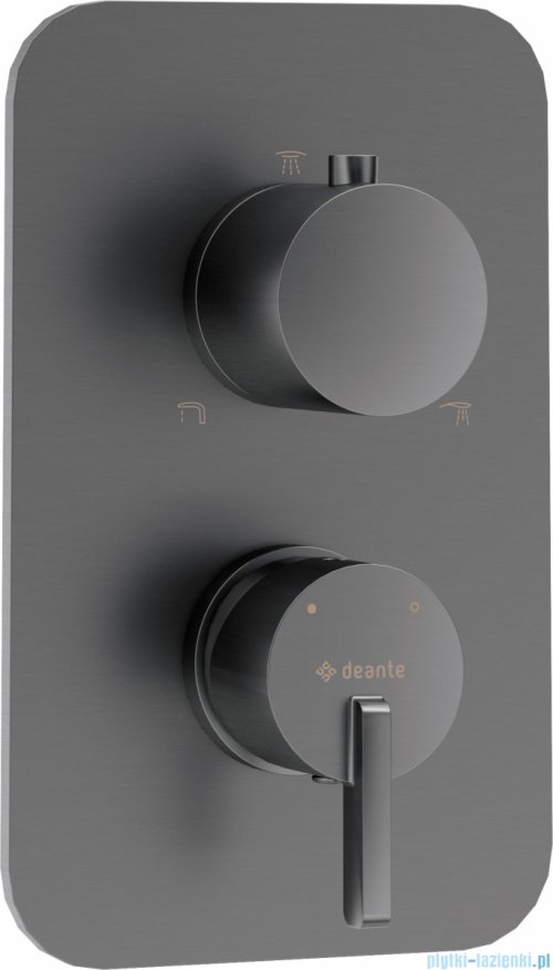 Deante SILIA Element zewnętrzny do BOXa mieszaczowego titanium BXY_DQSM
