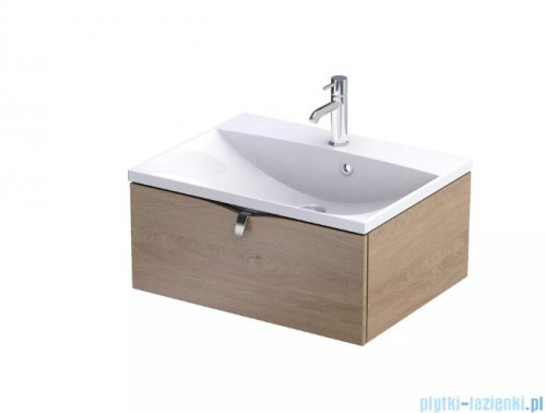 Oristo Siena szafka podumywalkowa wisząca 60x25x45cm dąb kamienny OR45-SD1S-60-78