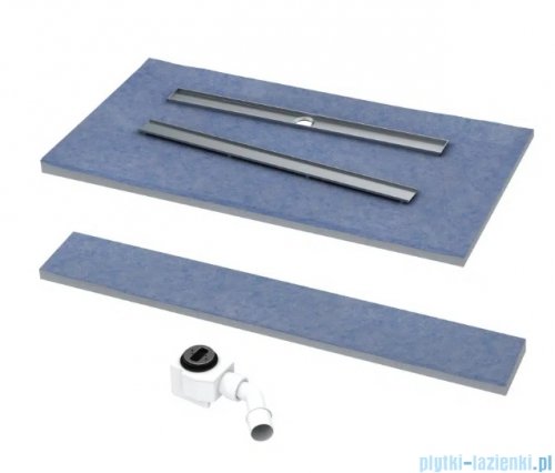 Schedpol Schedline Esco-Line S4 brodzik podpłytkowy z odpływem liniowym 140x70cm+20 cm 10ST.4S4-70140/OLDB