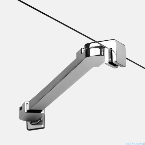 New Trendy New Soleo 130x195 cm drzwi wnękowe wahadłowe podwójne szkło przejrzyste D-0257A