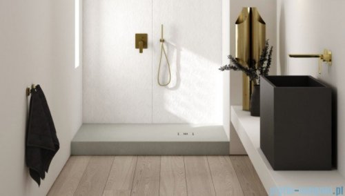 Schedpol Schedline Nonlimits brodzik 80x160cm White Stone 3ST.N1P-80160/B/ST-M1/B/ST