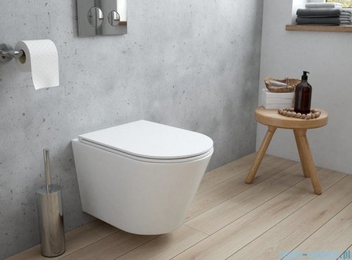 Oltens Jog miska wisząca PureRim z powłoką SmartClean 42501000