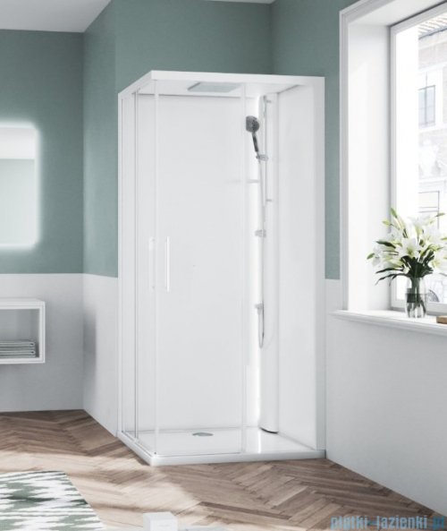 Novellini Glax 1 2.0 kabina standard 90x90 biała G21A99TFL-1UU