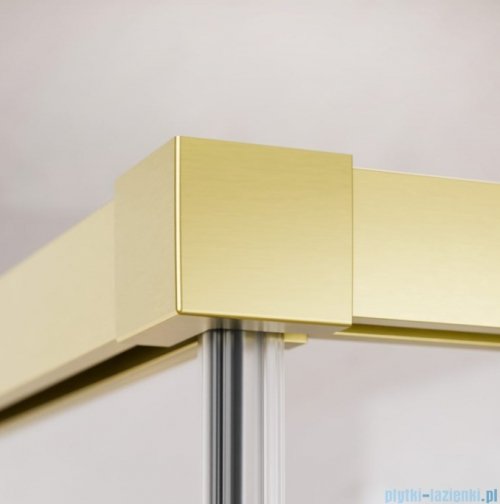 Radaway Idea 6 Kdd Brushed Light Gold kabina 100x120cm szczotkowane jasne złoto 387062-98-01L/387064-98-01R