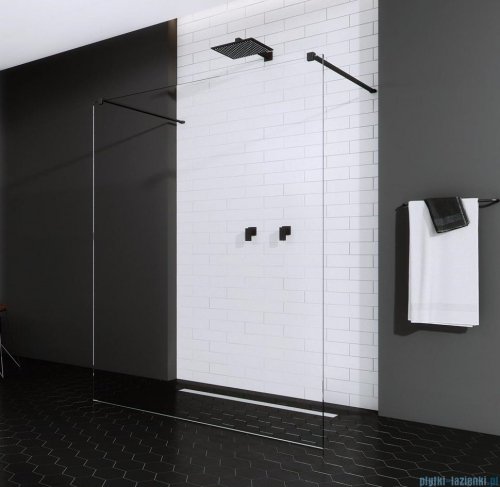 Radaway Modo New Black I kabina Walk-in 150-180x150-230 szkło przejrzyste 388902-54-01