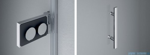 SanSwiss Pur PU31 Kabina prysznicowa 90x70cm prawa szkło przejrzyste PU31PD0901007/PUDT3P0701007