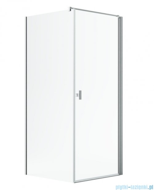 Radaway Nes Kdj I Brushed Nickel kabina 100x90cm prawa szczotkowany nikiel 10022100-91-01R/10039090-01-01