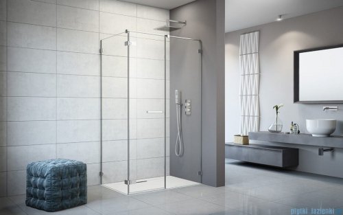 Radaway Arta Kds II kabina 130x80cm prawa szkło przejrzyste 386522-03-01L+1386106-03-01+386110-03-01