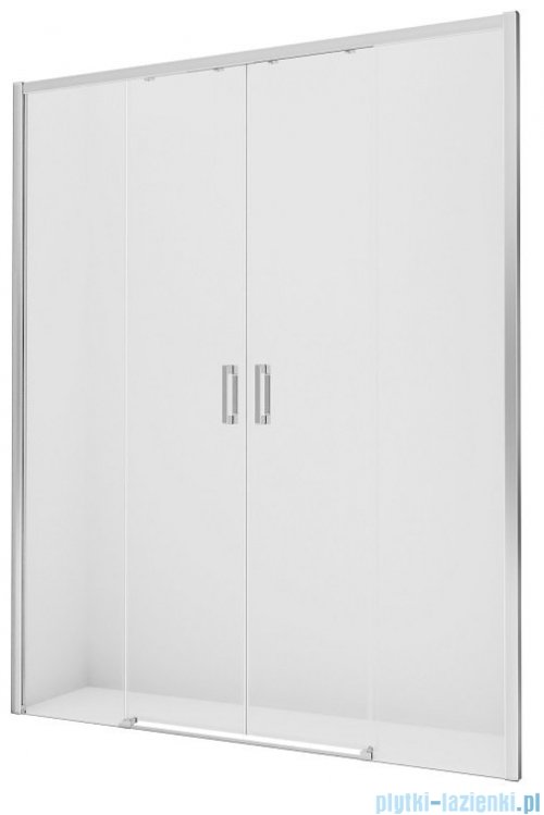 New Trendy Prime drzwi wnękowe podwójne 180x200 cm przejrzysta D-0338A