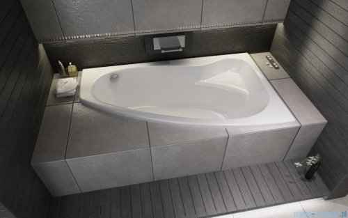 Cersanit Sicilia wanna asymetryczna 170x100 prawa S301-098
