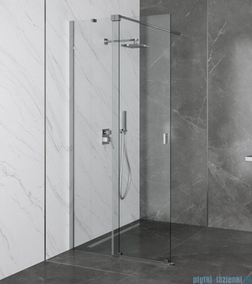 Besco Vayo kabina walk-in 120x200cm przejrzyste VY-120-200C
