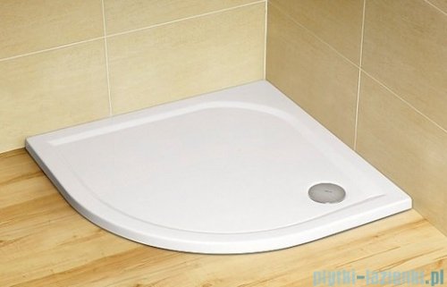 Radaway Fuenta New Pdd kabina 80x80cm szkło przejrzyste + brodzik Delos A + syfon