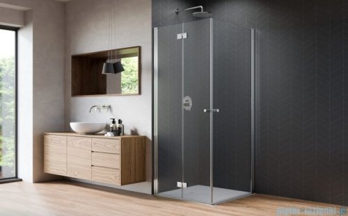Radaway Nes KDD B / KDD I kabina 100x100cm lewa chrom przejrzyste 10024100-01-01L/10015100-01-01R