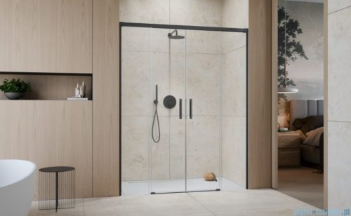 Radaway Idea 6 DWD Brushed GunMetal drzwi wnękowe 190cm szczotkowany grafit 387129-92-01