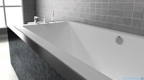 Riho Lugo 180x90cm wanna prostokątna z hydromasażem Relaks + nogi + syfon BT03-REL
