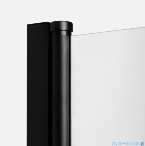 New Trendy New Soleo Black 100x195 cm kabina Walk-In czarny mat/szkło przejrzyste K-0770-WP