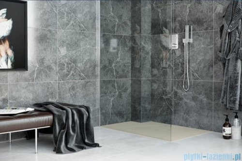 Excellent Lavano Brodzik 120x80  prostokątny SLIM z pokrywą cappucino BREX.1103.120.080.CAN