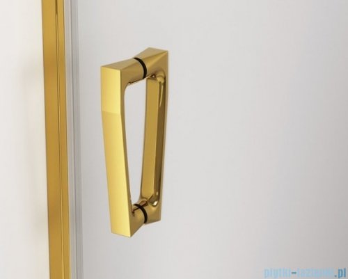 SanSwiss Cadura Gold Line drzwi przesuwne 150cm jednoskrzydłowe lewe z polem stałym CAS2G1501207