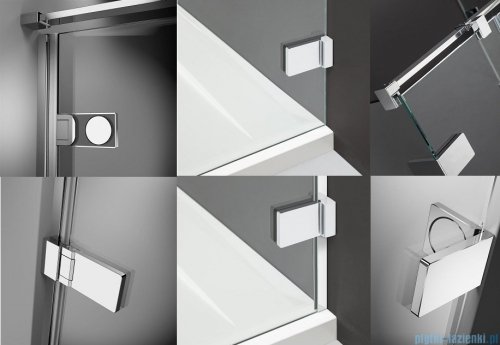 Radaway Arta Kds II kabina 130x80cm lewa szkło przejrzyste 386522-03-01R+1386106-03-01+386110-03-01