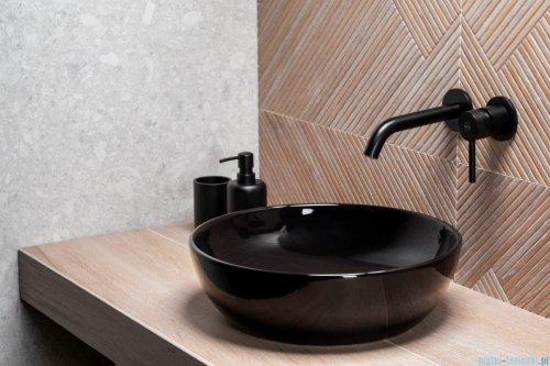 KFA MOZA BLACK bateria umywalkowa podtynkowa czarny 5039-810-81