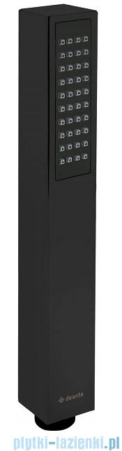 Deante Square Nero słuchawka prysznicowa 1-funkcyjna czarny mat XDCA5SGN1