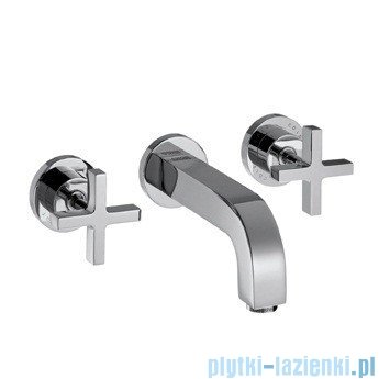 Hansgrohe Axor Citterio 3-otworowa bateria umywalkowa ścienna podtynkowa 39143000