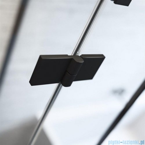 Radaway Essenza Pro Black Dwj drzwi wnękowe 110cm prawe czarny mat/szkło przejrzyste 10099110-54-01R
