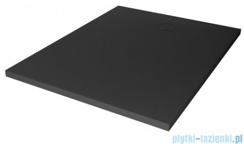 New Trendy Nex Shade brodzik konglomeratowy prostokątny 100x90x3,5 cm antracyt B-0505