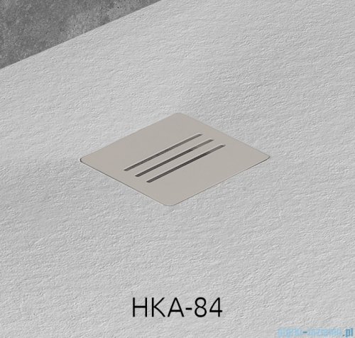 Radaway Kratka odpływowa do brodzika Kyntos kaszmir HKA-84