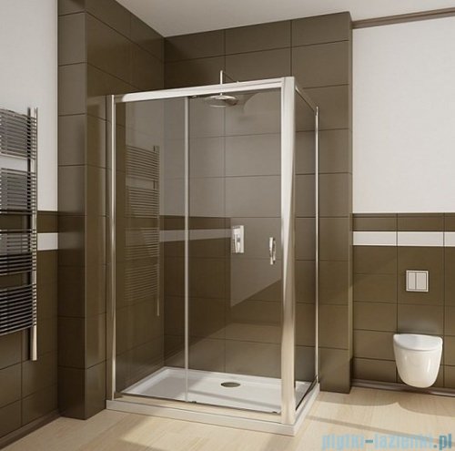 Radaway Premium Plus DWJ+S kabina prysznicowa 100x70cm szkło przejrzyste 33303-01-01N/33401-01-01N